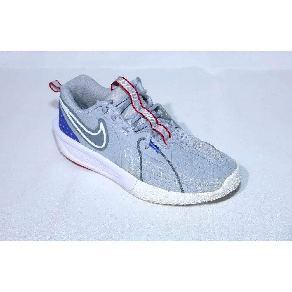 Nike GT Cut 3 GS Wolf Grey Astronomy Blue FD7033-004 Sz 7Y Basketball Shoes